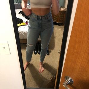 READ DESCRIPTION! Madewell straight leg curve love jeans